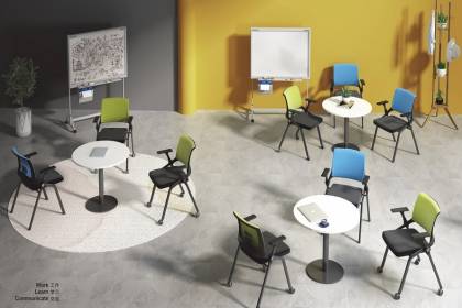 多功能折疊培訓(xùn)椅