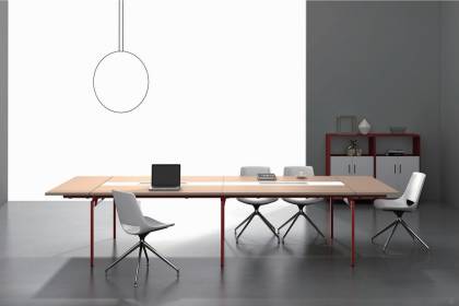 現(xiàn)代簡(jiǎn)約板式會(huì)議桌