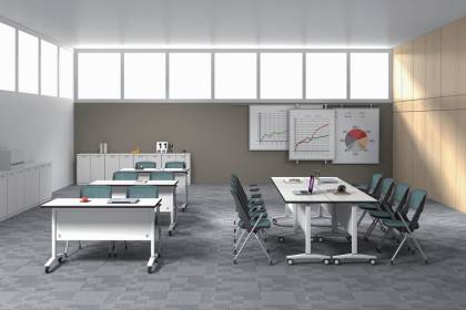 時(shí)尚簡約多功能培訓(xùn)桌