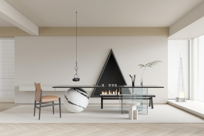 現代輕奢個性茶幾